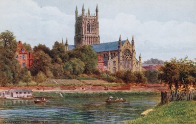 Kathedrale von Worcester, NW von Alfred Robert Quinton